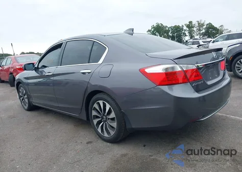 2014 Honda Accord Hybrid Touring из США, поврежденный, VIN 1HGCR6F75EA009581